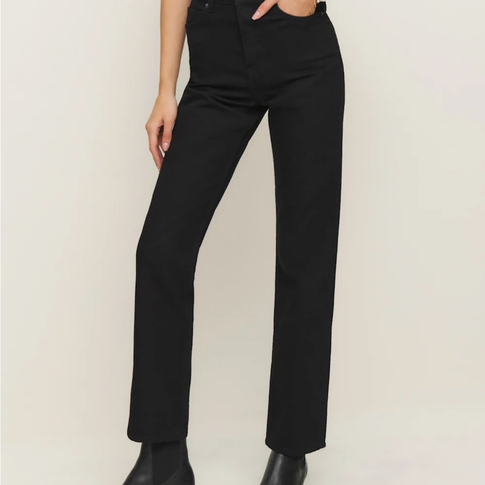 Reformation Cynthia High Rise Straight Jeans